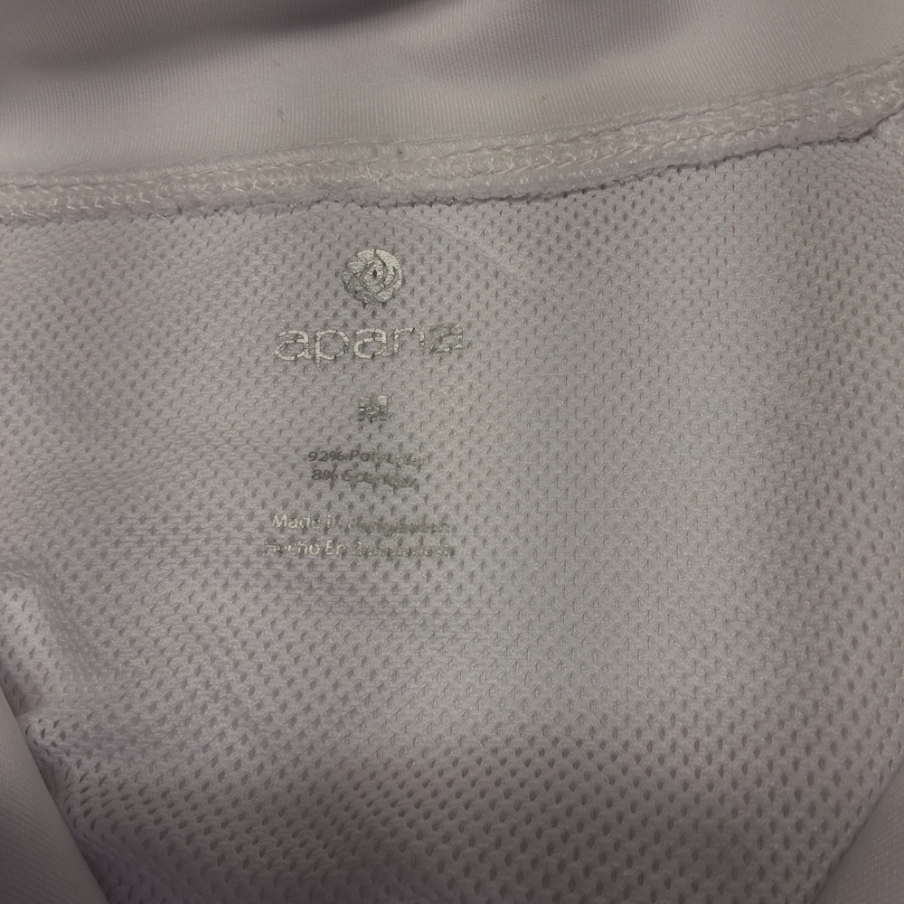 Apana White Active Wear Jacket size M - Picture 10 of 11